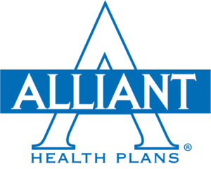 Alliant Health Plans Logo Blue